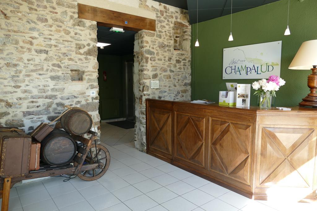 Logis Hotels Le Champalud Restaurant La Citadelle Oree-d'Anjou المظهر الخارجي الصورة